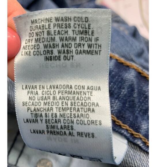 Levi Strauss Signature Jeans Misses 14 Short High Rise Bootcut Medium Wash Denim - Picture 5 of 7